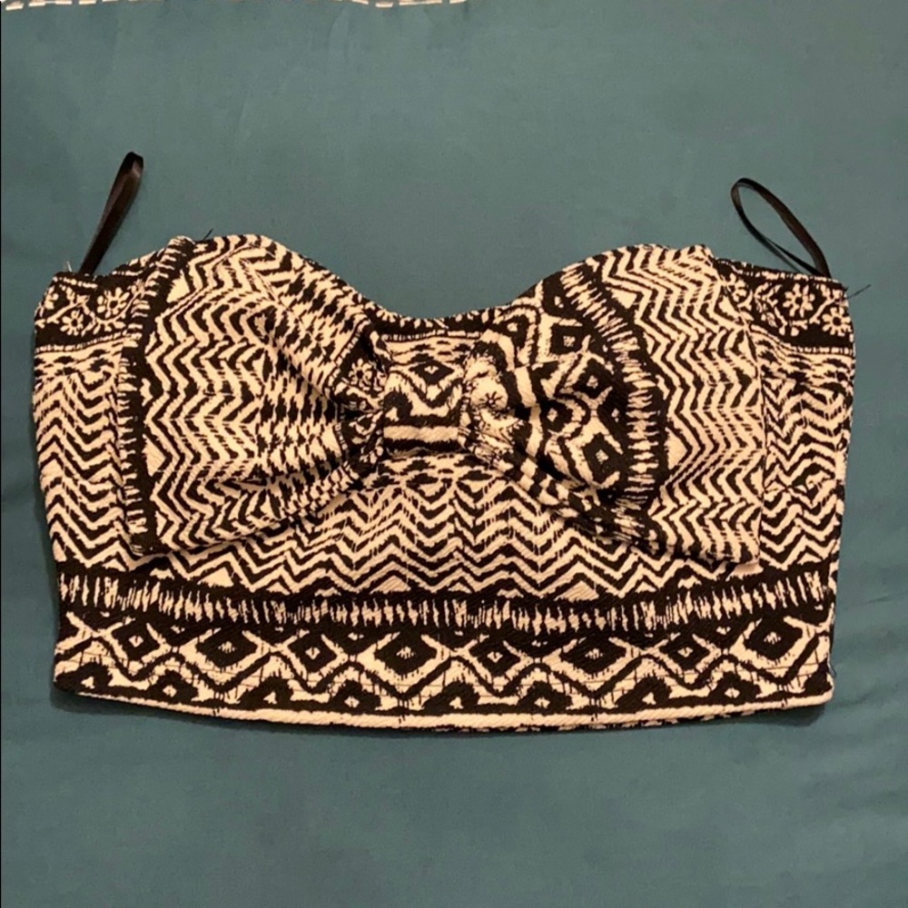 Aztec Bow Tube Top